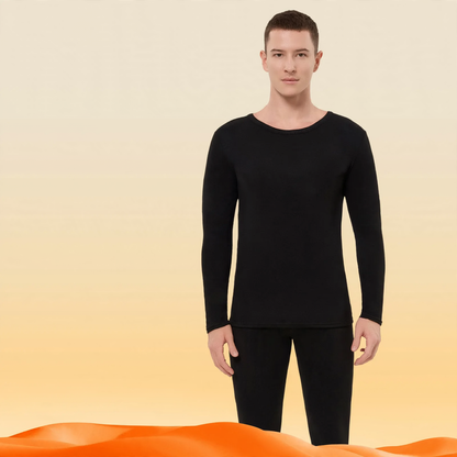 Men's Thermal Set, Cashmere-Silk Mix, warming
