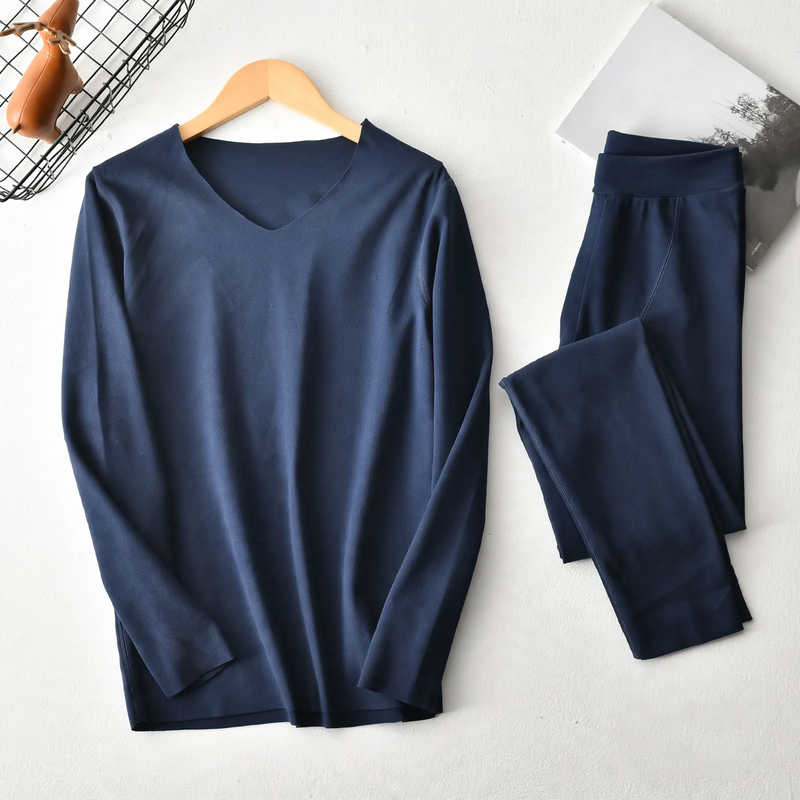 Padded thermal underwear set for women and men