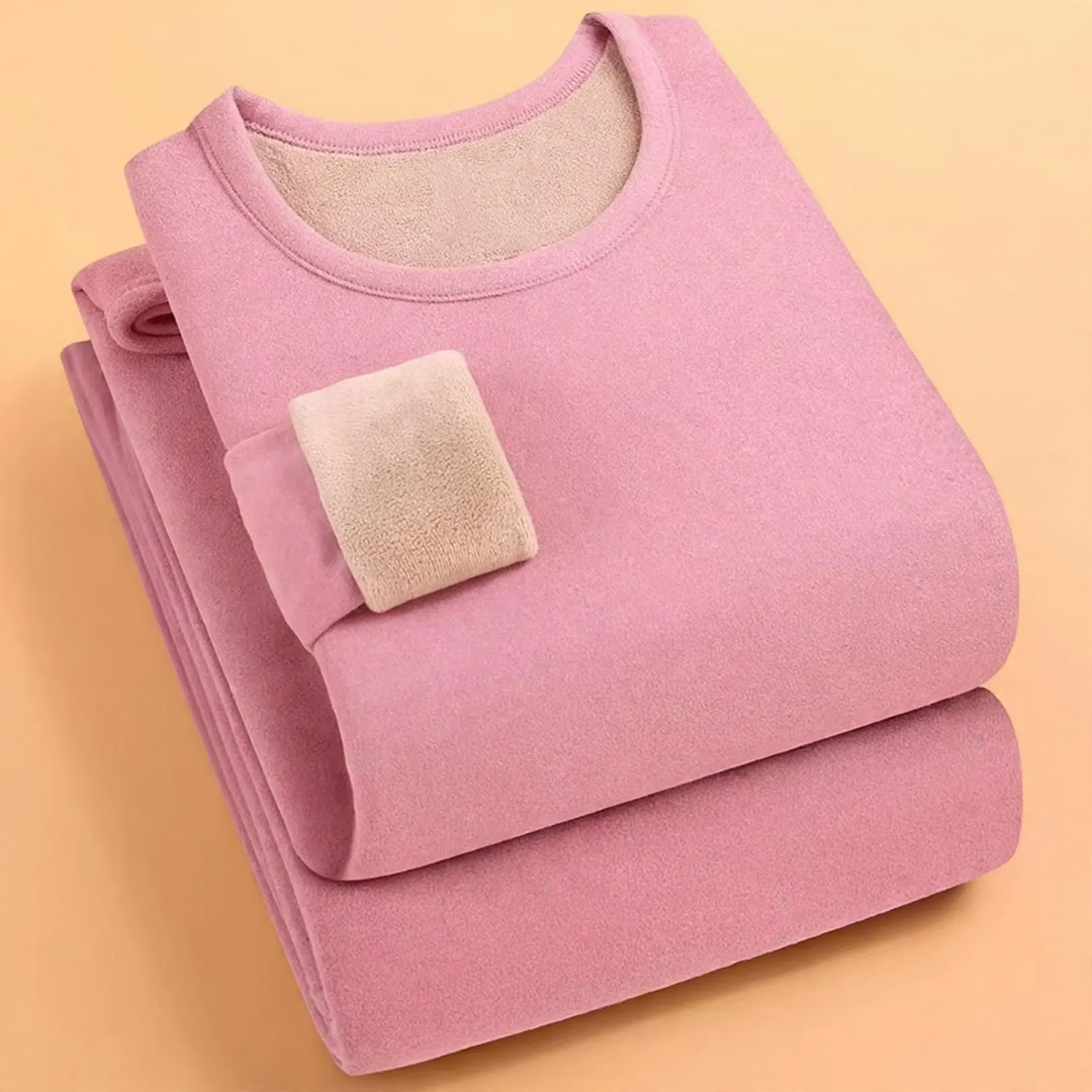 Pair-Thermo-Set, padded, round neck