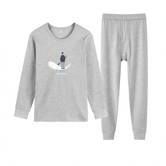 Cotton thermal set for teenagers