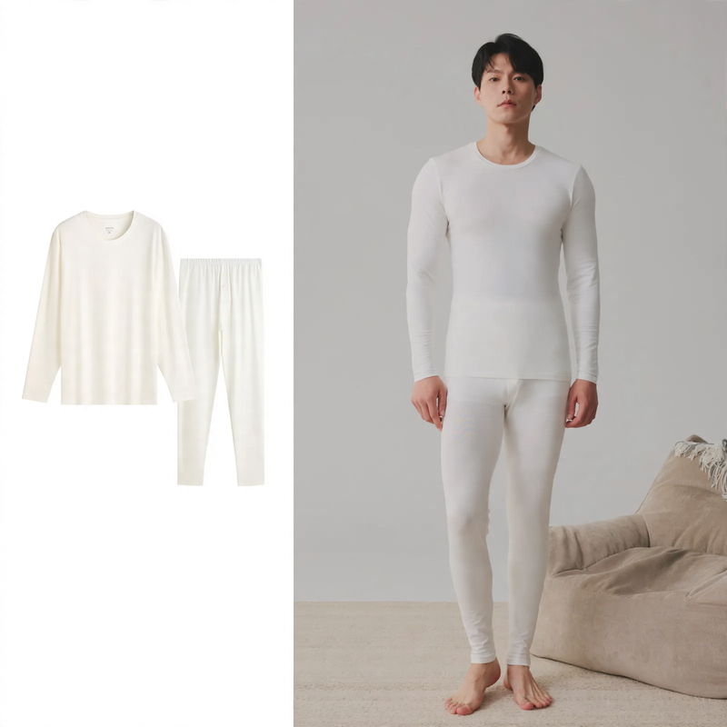Cotton thermal set for men and teenagers