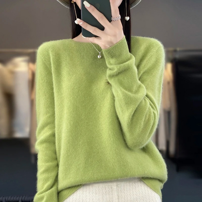 Shop Velvia | Cashmere Pullover Women Stylish Round Neck, Soft & Comfortable