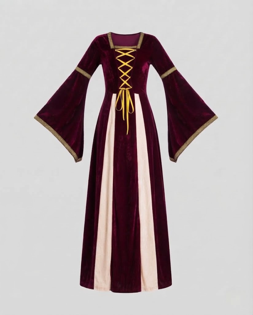 Women Medieval Wizard Dress Shop Velvia