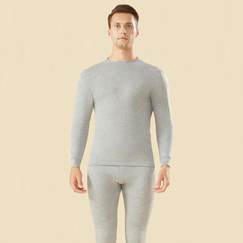 Cotton thermal underwear set for men