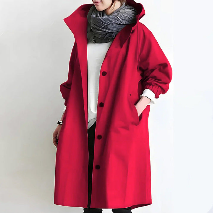 Shop Velvia | Waterproof Hooded Windbreaker