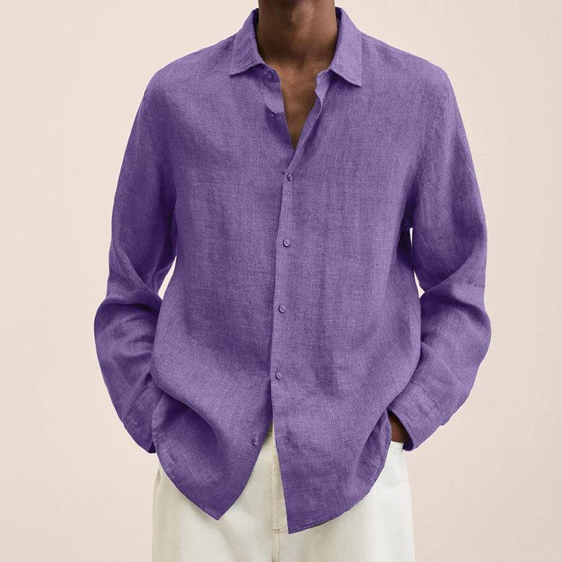 Shop Velvia | Elegant Linen Shirt For Men
