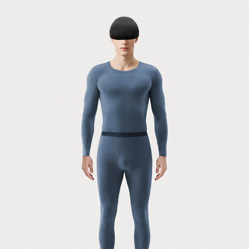 Thermal underwear set, elastic, antibacterial