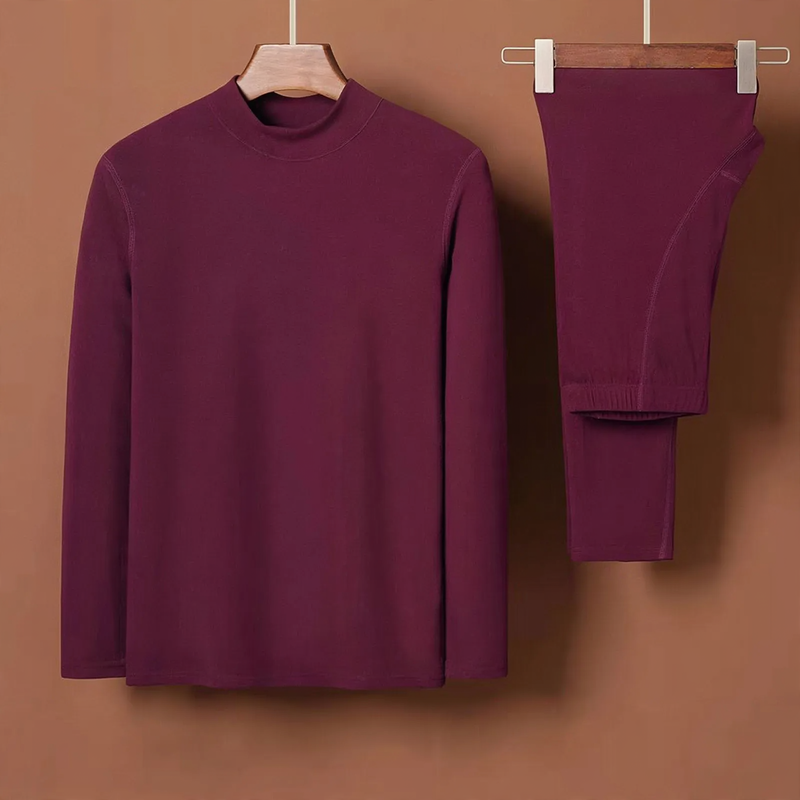 Thermal underwear set, double-sided lined