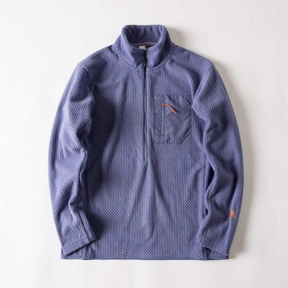 Unisex Half-Zip Fleece Pullover for Outdoor & Everyday