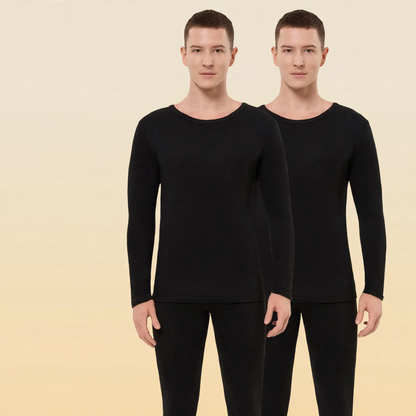 Men's Thermal Set, Cashmere-Silk Mix, warming