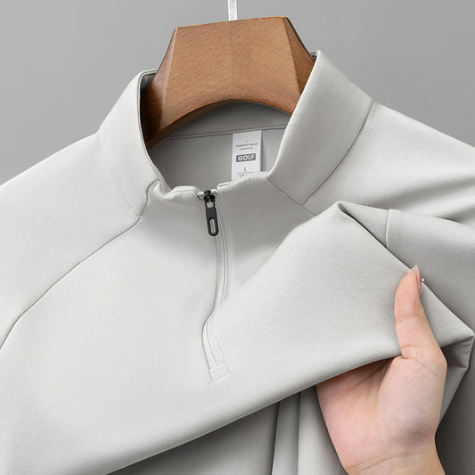 Men's Long Sleeve Zipper Sweatshirt