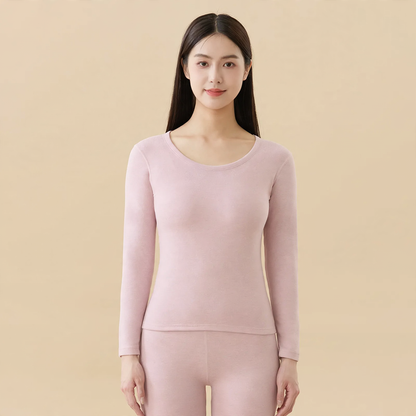 Thermal underwear set, unisex, crew neck