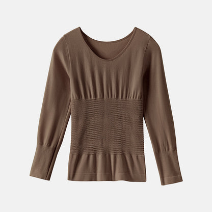 Women's thermal set made of merino wool, shaping