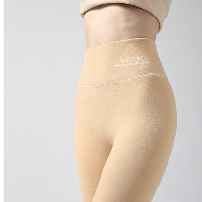 Thermal underwear set for women with wool and silk