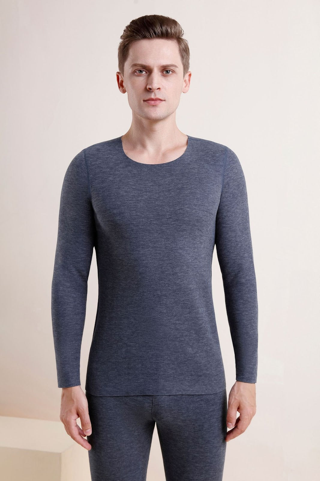 Padded thermal underwear set for men