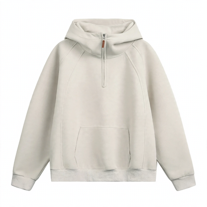 Unisex hoodie with zipper