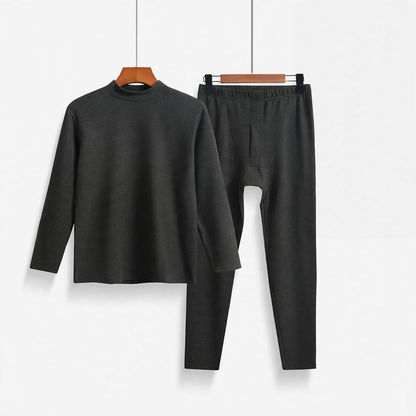 Men's Thermal Underwear Set, lined, V-neck or Round Neck
