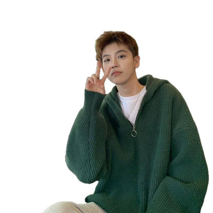 Men's hoodie with zipper