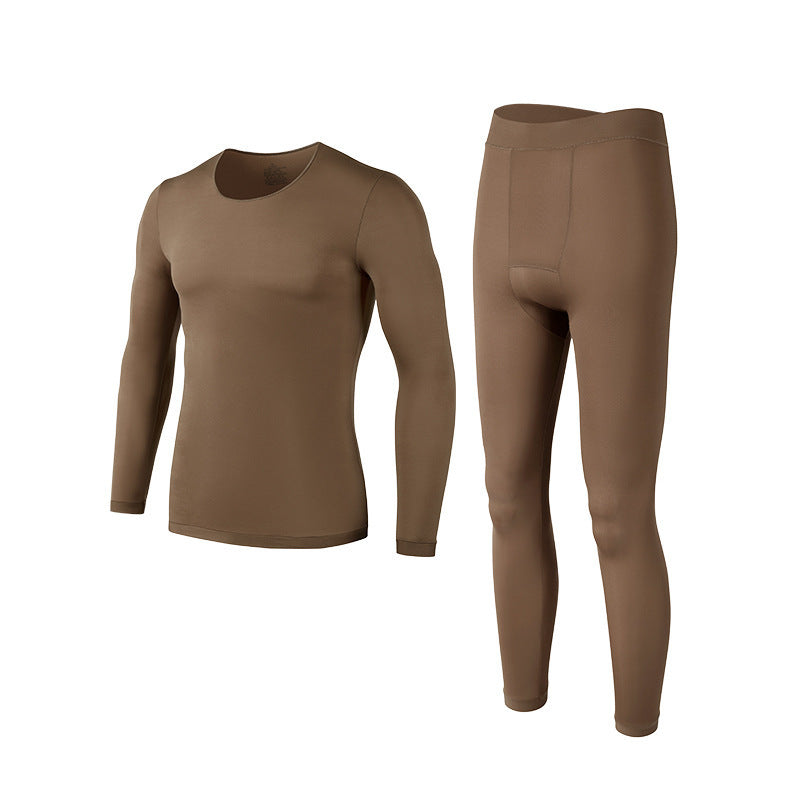 Men's thermal underwear set, seamless, shaping