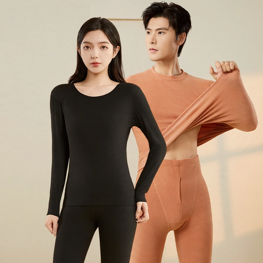 Thermal underwear set with soft inner lining