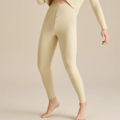 Men's thermal underwear, padded, warming, crew neck