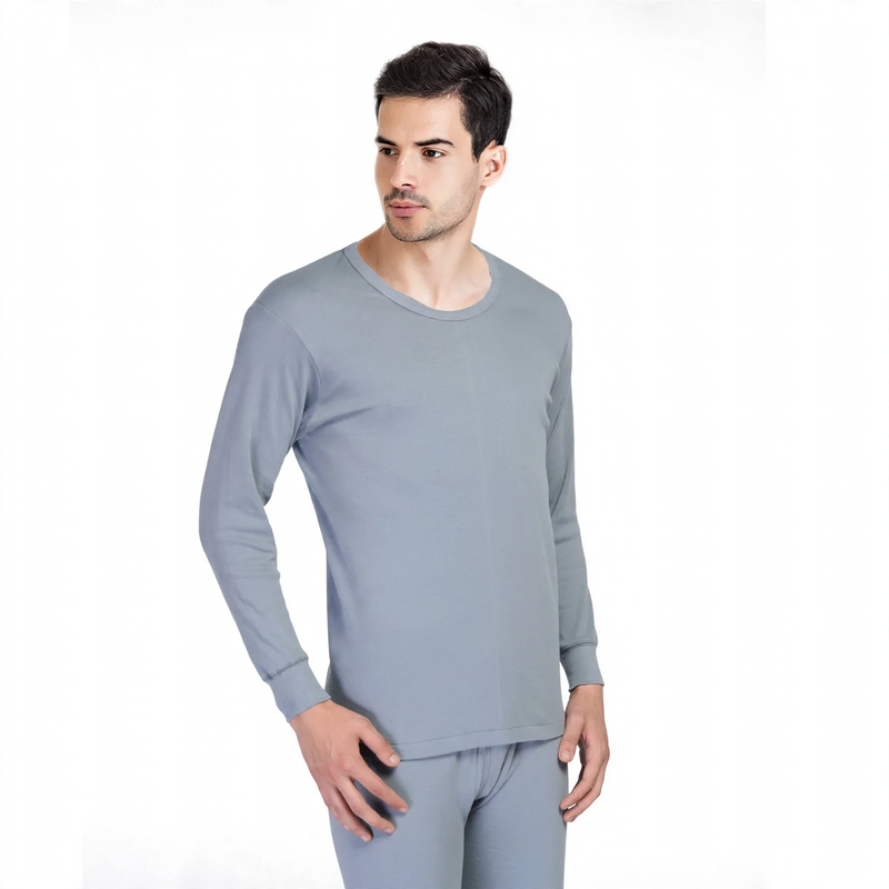 Men's thermal underwear set made of pure cotton