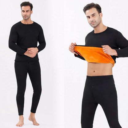 Thermal underwear set, insulated, for women and men