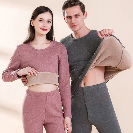 Pair-Thermo-Set, padded, round neck