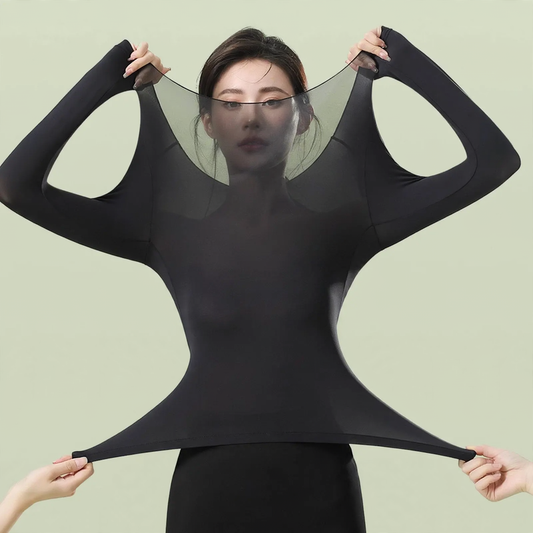 Ultrathin thermal set for women, warming
