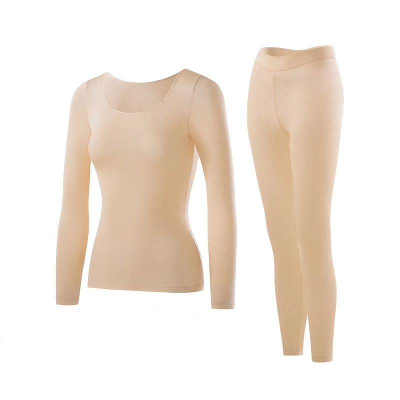 Seamless thermoset for women, warming