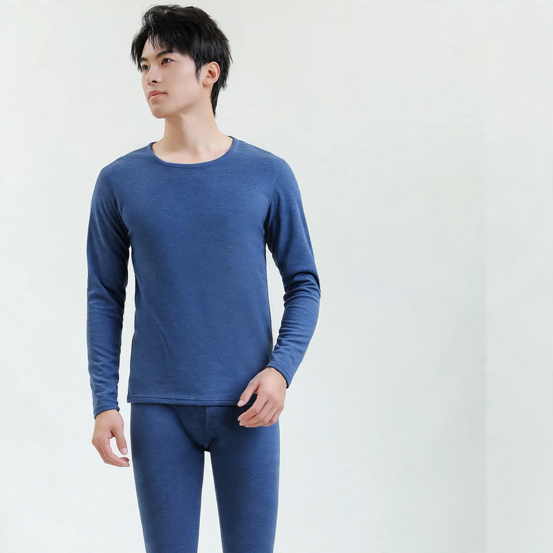 Thermo-Set for couples, cashmere-silk blend
