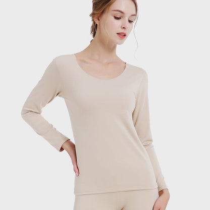 Seamless thermal underwear set for women