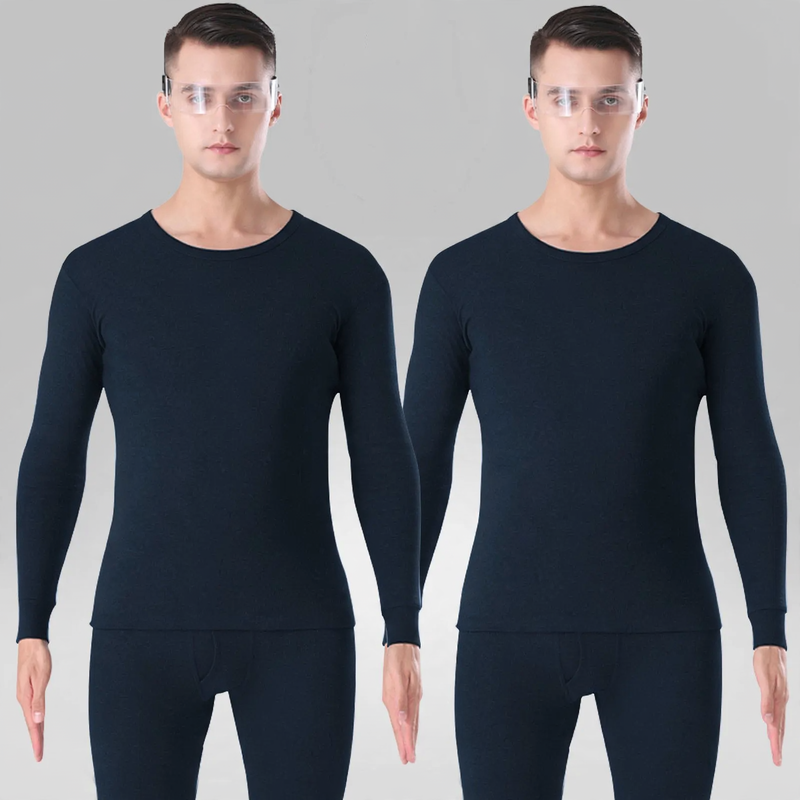 Warm cotton underwear set for women and men
