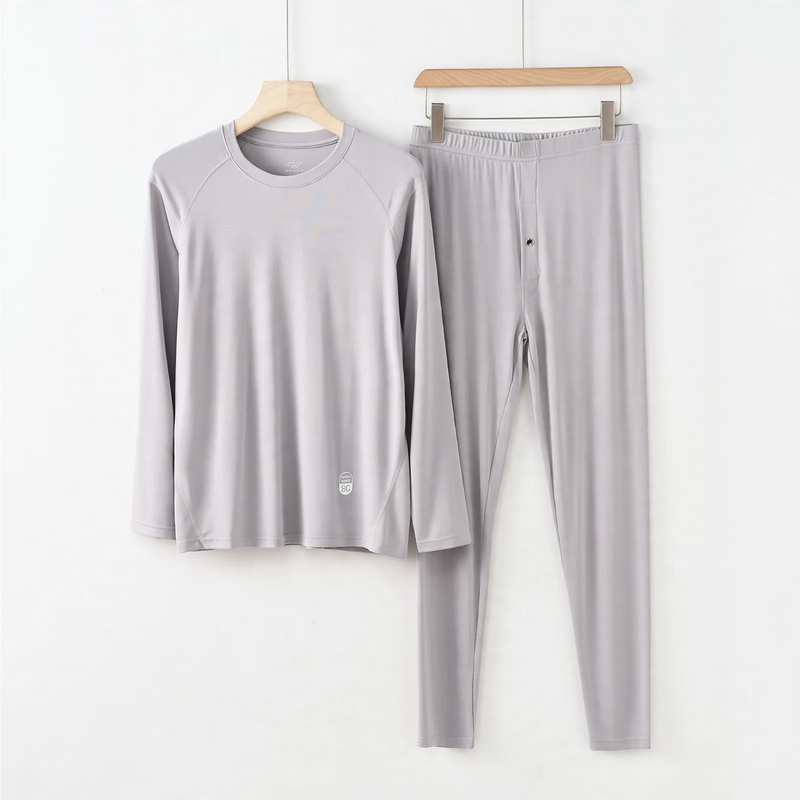 Thermal underwear set for women and men, elastic