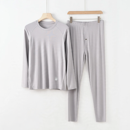 Thermal underwear set for women and men, elastic
