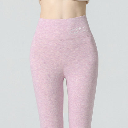 Thermal underwear set for women with wool and silk
