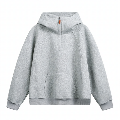 Unisex hoodie with zipper