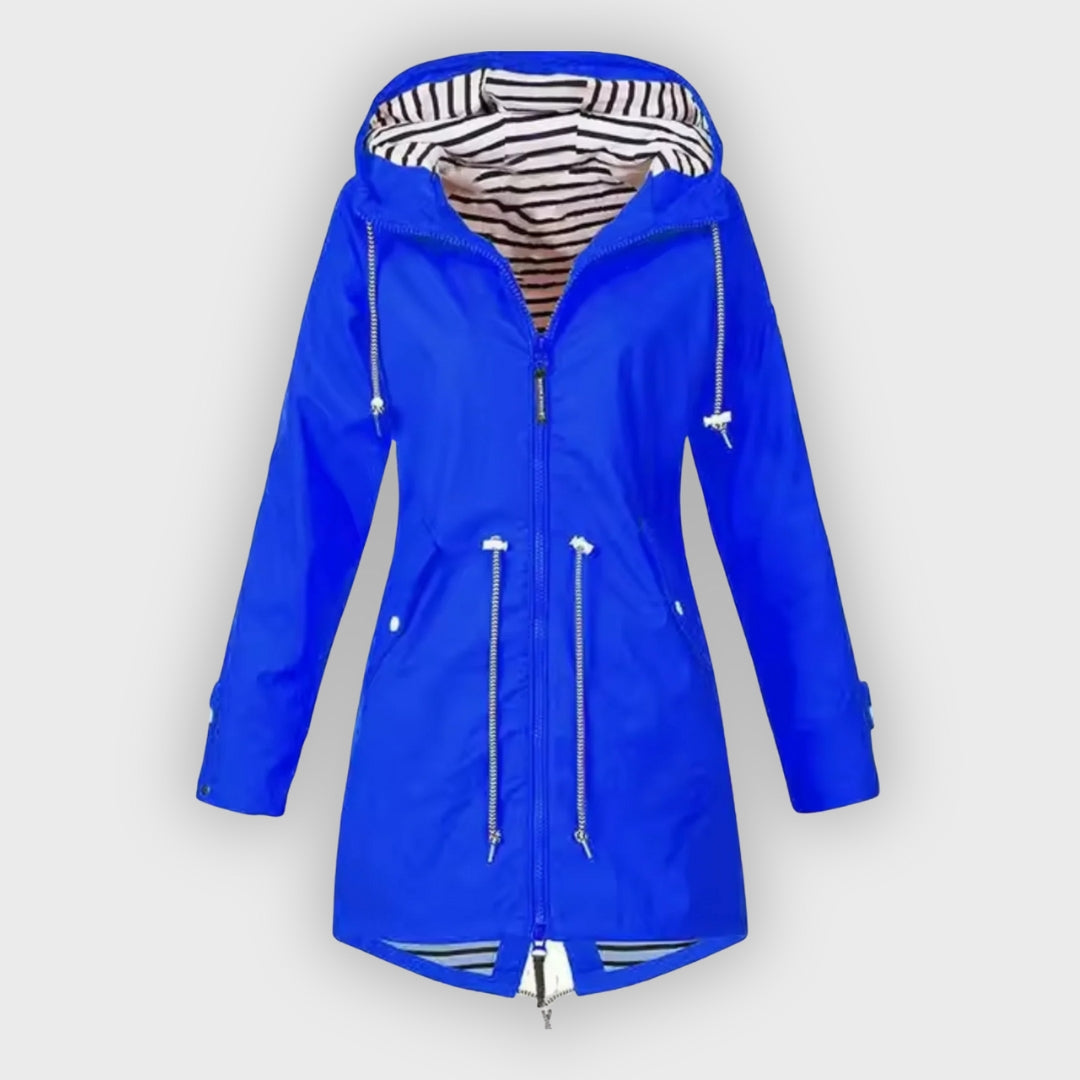 Shop Velvia | Waterproof coat with hood
