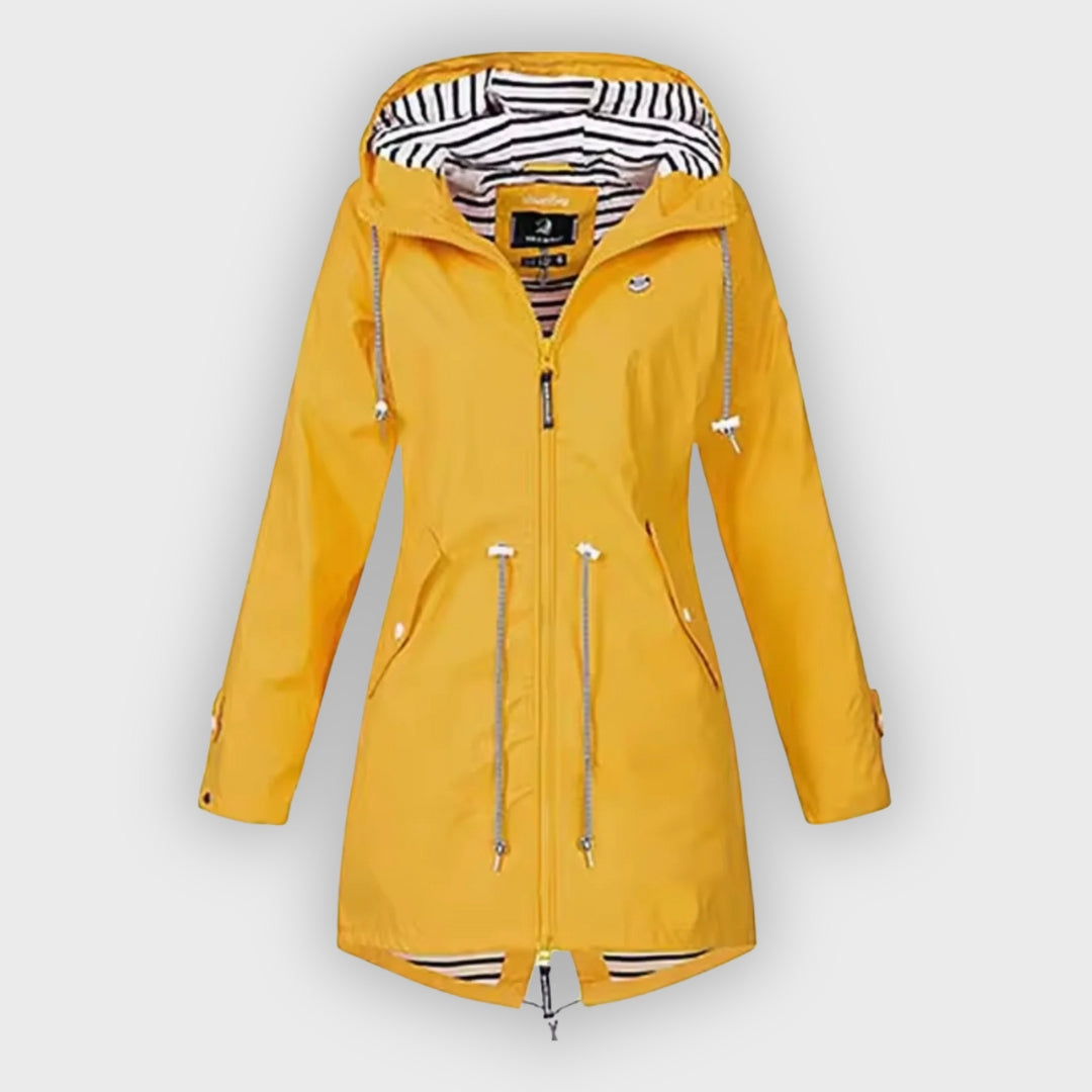 Shop Velvia | Waterproof coat with hood