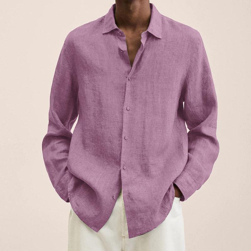 Shop Velvia | Elegant Linen Shirt For Men