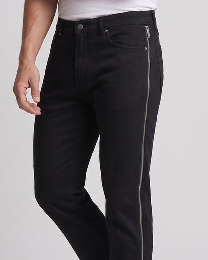 Men's Stylish Jogging Pants with Zipper Shop Velvia