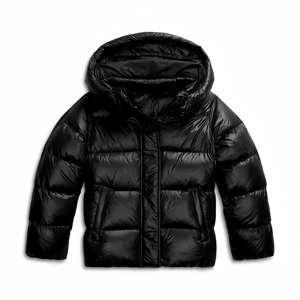 Shop Velvia | Puffer jacket - Winter jacket with hood