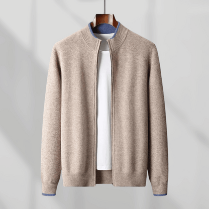 Shop Velvia | Cashmere Zip Jacket