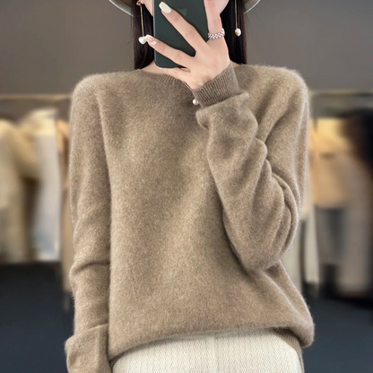 Shop Velvia | Cashmere Pullover Women Stylish Round Neck, Soft & Comfortable
