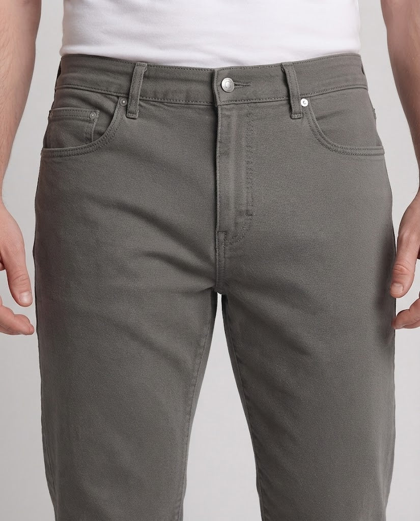 Men's Wide Five-Pocket Denim Pants in Wide-Leg Cut with Loose Fit Shop Velvia
