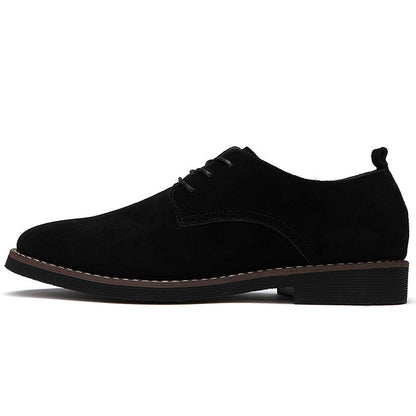 Men's Elegant Suede Lace-Up Shoe Shop Velvia