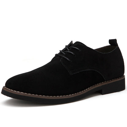 Men's Elegant Suede Lace-Up Shoe Shop Velvia