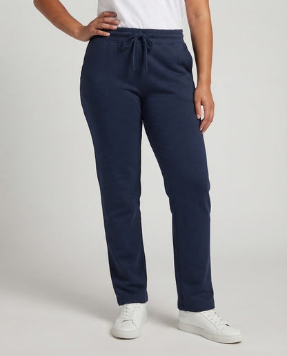 Women's Sporty Casual Pants with Elastic Waistband Shop Velvia