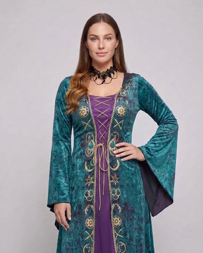 Women's fantastic low costume with filigree details Shop Velvia