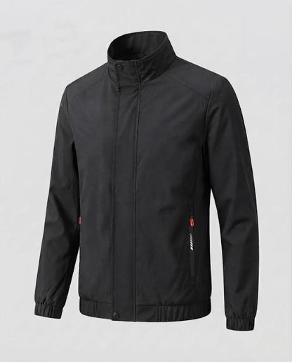 Men's Fashion Transitional Jacket with Practical Zipper Pockets Shop Velvia